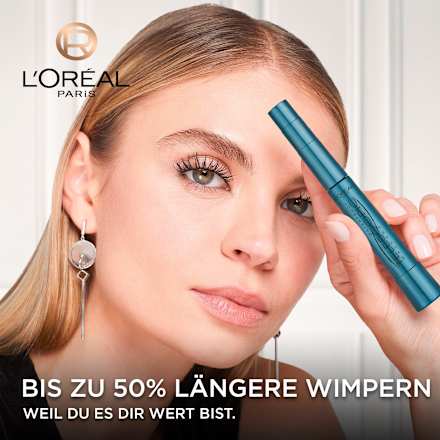Mascara Telescopisch Waterdicht Zwart, 8 ml