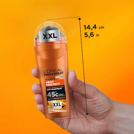 Antitranspirant deodorant roll-on Heat Protect, 100 ml