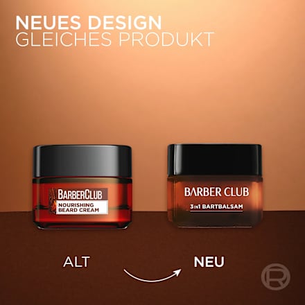 Bartbalsam Barber Club Bartpflege mit Zedernholzöl, 50 ml