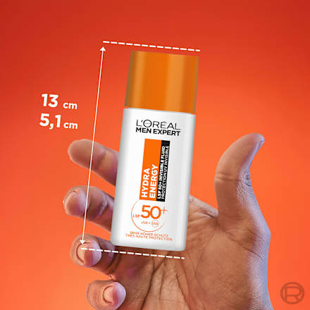 Gesichtscreme Hydra Energy LSF 50+, 50 ml L'ORÉAL PARiS MEN EXPERT