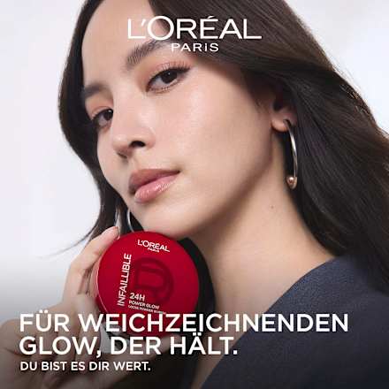 Puder Infaillible 24H Power Glow in Mesh Medium, 10 g