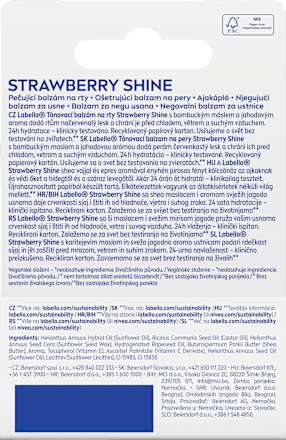 Lippenbalsem Strawberry Shine, 4,8 g