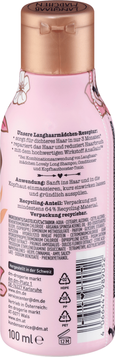LANGHAARMÄDCHEN Conditioner Lovely Long, Reisegröße, 100 ml