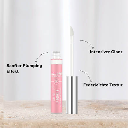 Lipgloss Cooling Lip Booster, 5,5 ml lavera NATURKOSMETIK