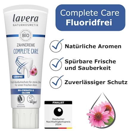 Zahnpasta Complete Care fluoridfrei, 75 ml