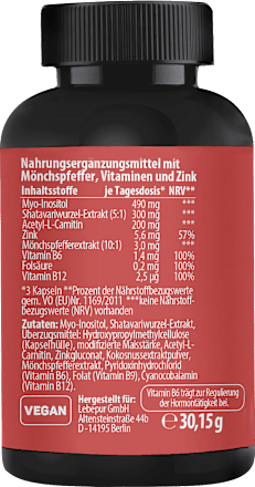 Frauen Komplex Kapseln 60 St, 30,5 g Lebepur