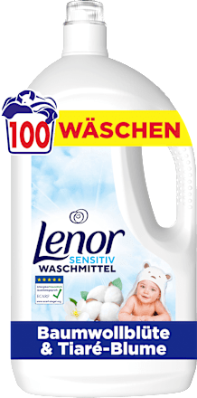 Vollwaschmittel flüssig sensitiv, 100 Wl