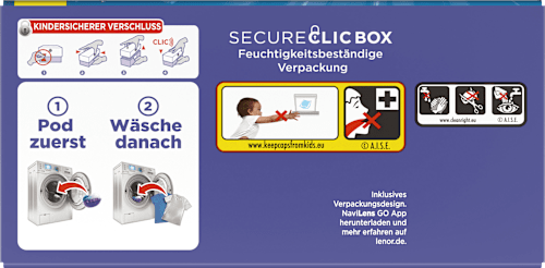 Vollwaschmittel Pods Aprilfrisch, 19 Wl
