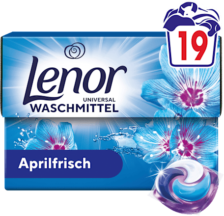 Vollwaschmittel Pods Aprilfrisch, 19 Wl