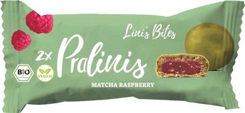 Pralinis Matcha Raspberry, 46 g