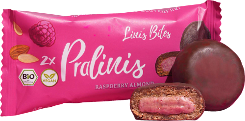 Pralinis Raspberry Almond, 46 g