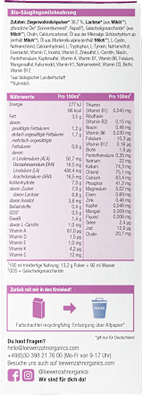Anfangsmilch Pre auf Ziegenmilchbasis von Geburt an, 500 g