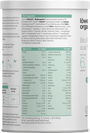 Folgemilch auf Vollmilchbasis, nach dem 6. Monat, 400 g