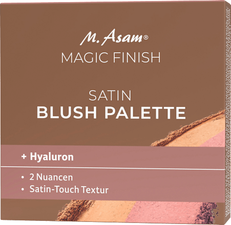 Blush Palette Satin Dark Honey & Nude Flush, 4 g