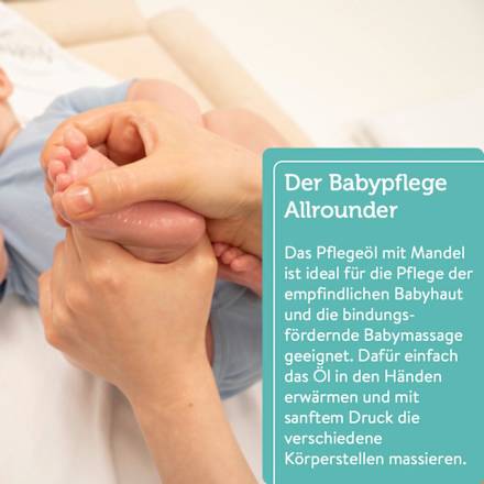 Babyöl Mandel ultra sensitiv, 200 ml