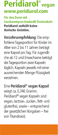 PERIDIAROL vegan Kapseln 50 St, 36,4 g