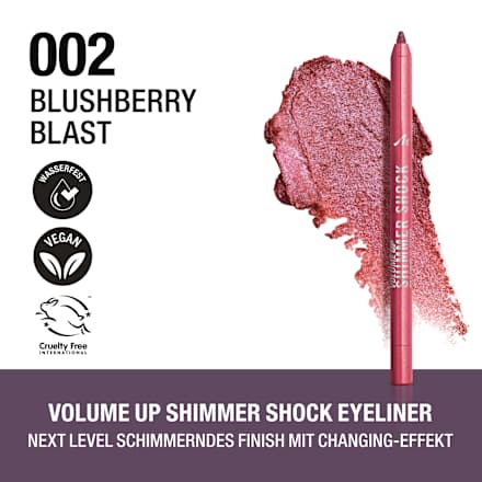 Eyeliner Volume Up Shimmer Shock 002 Blushberry Blast, 1,2 g