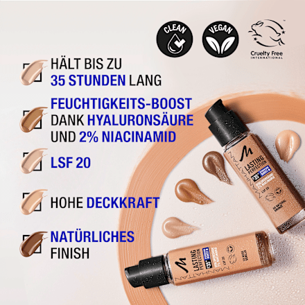 Foundation Lasting Perfection 66 Honey LSF 20, 30 ml