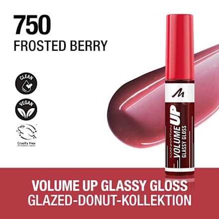 Lipgloss Volume Up 650 Sweet Frosting, 10 ml MANHATTAN Cosmetics