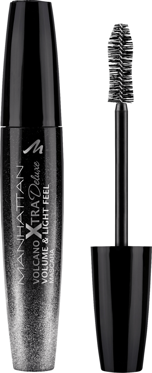 MANHATTAN Cosmetics Mascara Volcano Xtra Deluxe 1010Z Noir, 10 ml