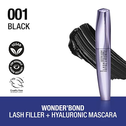 Mascara Wonder'Bond Lash Filler & Hyaluronic 001 Black, 11 ml
