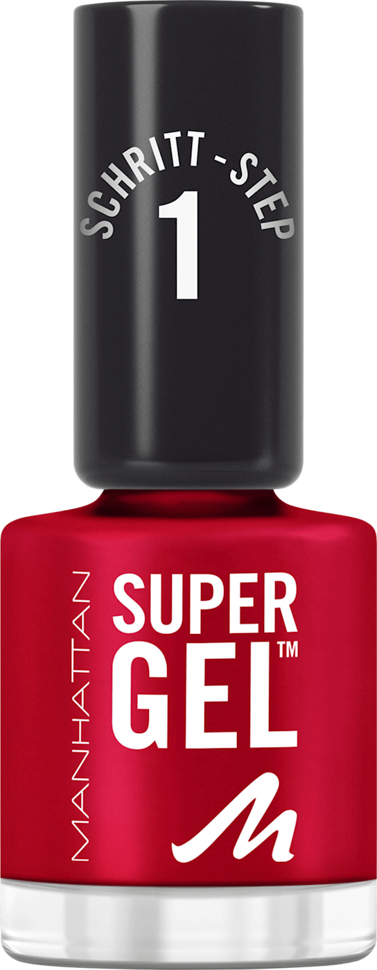 MANHATTAN Cosmetics Vernis à ongles Super Gel 045 Flamenco Beach, 12 ml