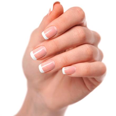 UV Gel Nagelfolies Classic French, 20 stuks
