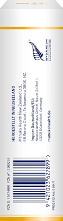 Manuka Honig Hustenbonbons Ingwer & Zitronen-Geschmack, 100 g