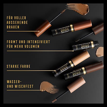 Augenbrauengel 2000 Calorie 02 Soft Brown, 4,5 ml MAX FACTOR