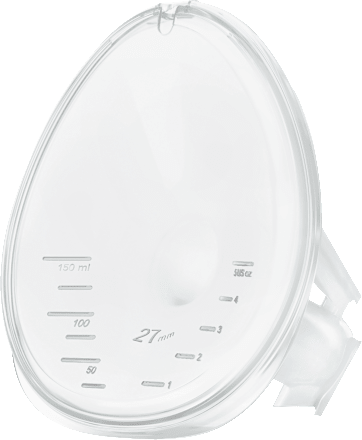 Brusthaube für Hands-free Milchpumpe Gr. L 27mm, 2 St