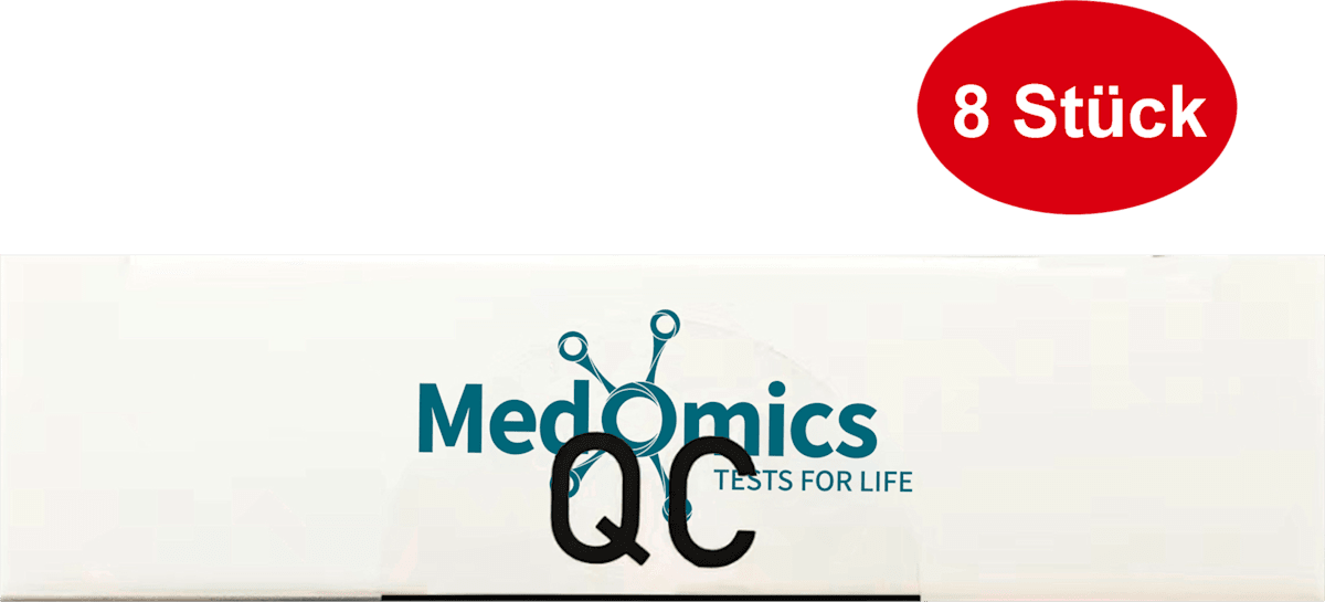 Medomics 8in1 Kombi Virentest Selbsttest, 8 St