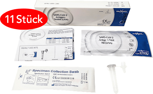 Corona Schnelltest Selbsttest, 11 St Medomics