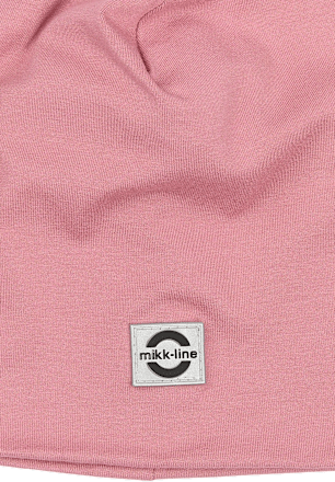 Beanie mit Viskose, rosa, Gr. 98/104, 1 St