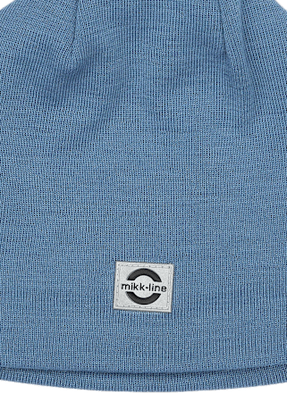 Mütze mit Schurwolle, blau, Gr. 110/116, 1 St Mikk-Line