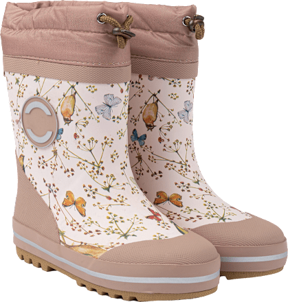 Thermostiefel mit Futter, beige & rosa, Gr. 28/29, 1 St Mikk-Line