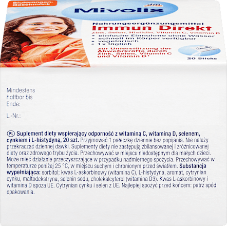 Immun Direkt, Portionssticks 20 St., 39 g Mivolis