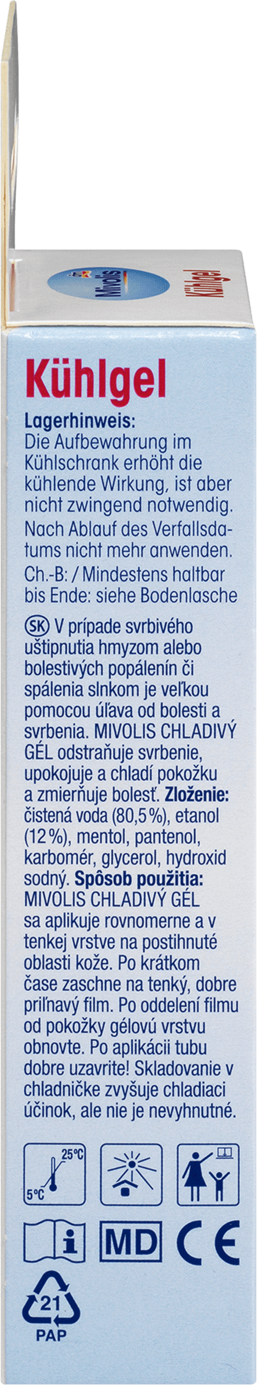 Mivolis Kühlgel, 30 ml