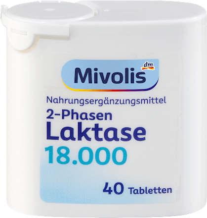 Laktase 18.000 2-Phasen Tabletten 40 St, 20 g