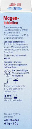 Magentabletten, 60 St Mivolis