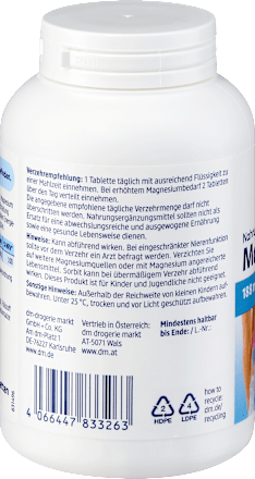 Magnesium Tabletten 300 St, 210 g