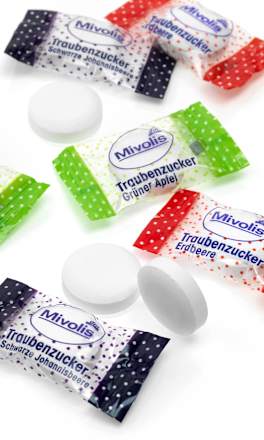 Traubenzucker, Früchte-Mix, 100 g