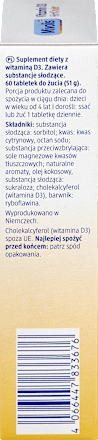 Vitamin D3 für Kinder Kautabletten 60 St, 51 g