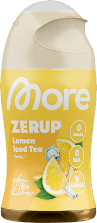 Sirup Lemon Iced Tea Geschmack, vegan, 65 ml More Nutrition