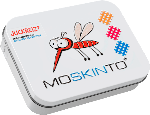 Insektenstich Soforthilfe Pflaster, Family Box, 42 St Moskinto