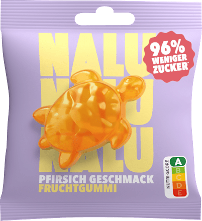 Fruchtgummi, Pfirsich, 50 g