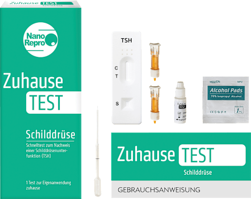 Zuhause Test Schilddrüse, 1 Anwendung, 1 St