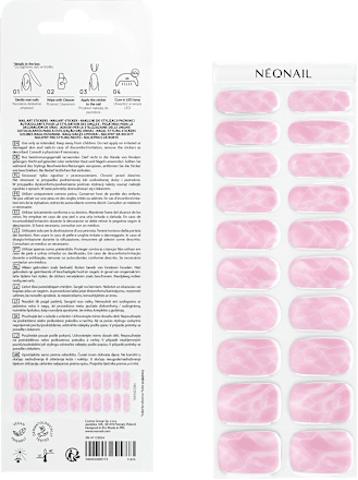 Nagelfolien Gel Stickers Easy On M13, 20 St NÉONAIL