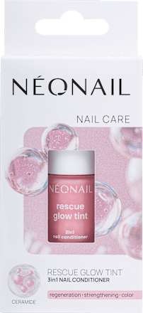 Nagelpflege Rescue Glow Tint, 3in1 Nail Conditioner, Glitter Rose, 7,2 ml