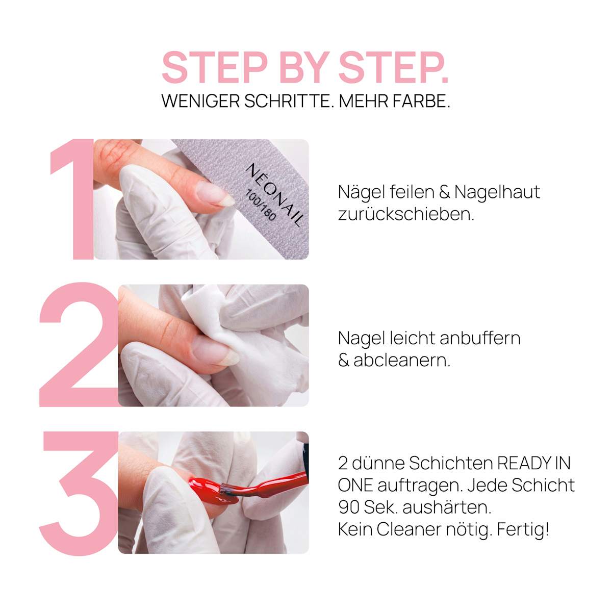 UV Nagellack 3in1 - Ready in One - One Sand Taupe 05, 7,2 ml