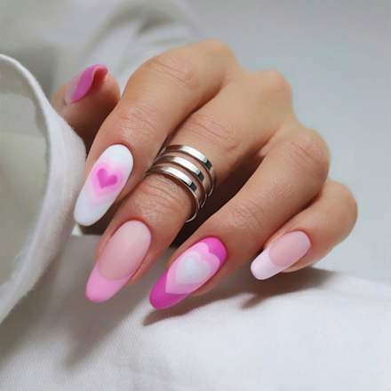 UV Nagellack French Pink Medium, 7,2 Millimeter